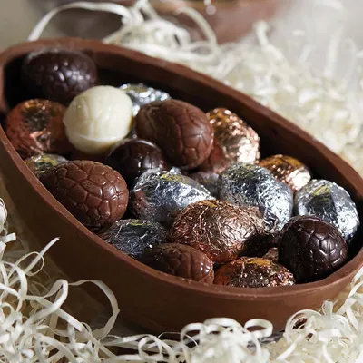 Medio Huevo de Pascuas Relleno